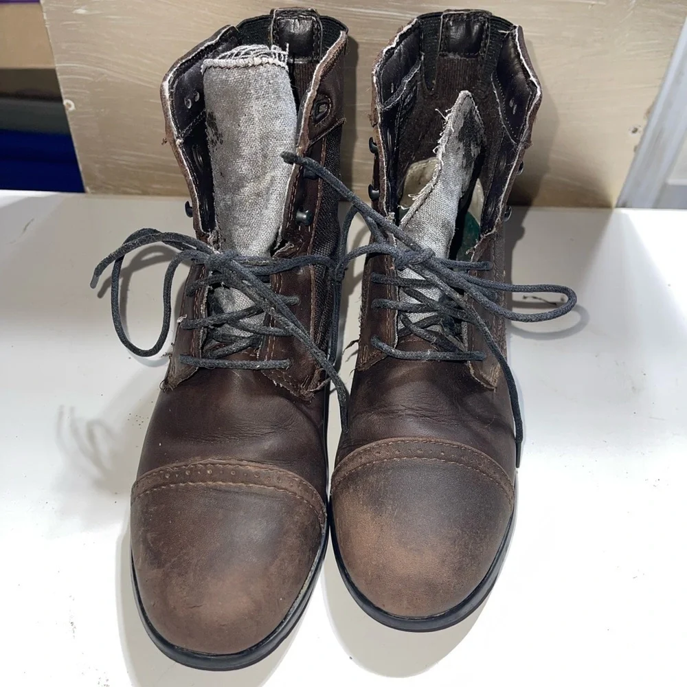 Ariat Girls Brown Leather Paddock Boots